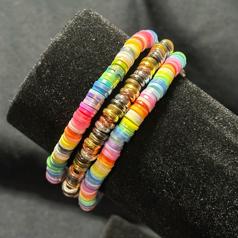 🌹 New Clay handmade bracelets